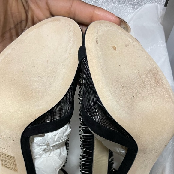 JIMMY CHOO Crystal Heels - Picture 7 of 8